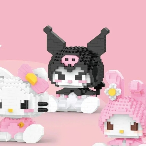 Kuromi Interlocking Bricks Set DIY - Picture 12 of 14